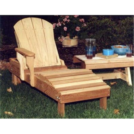 Gardencare Cedar Adirondack Chaise Lounge GA200073
